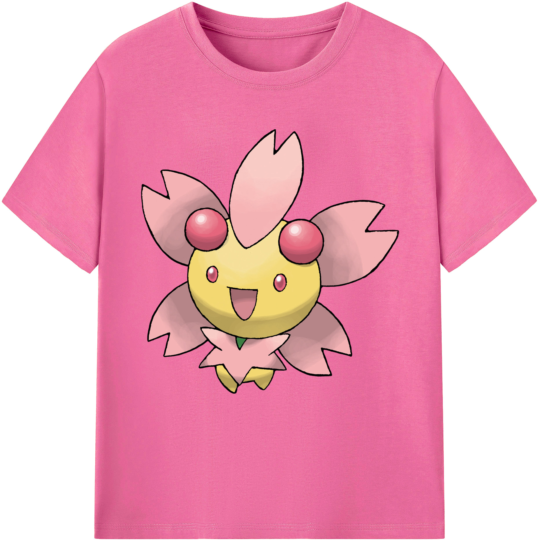 （画像用） ポケットモンスター Pokémon レディースカジュアルプリントTシャツ（綿100％）